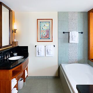 Aulani, a Disney Resort & Spa — Sample Bathroom
