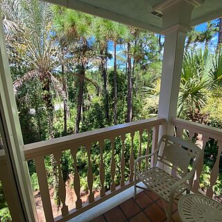 Disney's Old Key West Resort — Sample Deluxe Studio Balcony