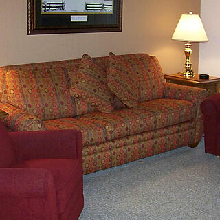 Foxrun Townhouses — Sample Living Area