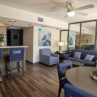 Dover House Resort — Sample Living Area