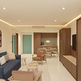 Royal Uno — Sample Living Area