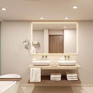 Royal Uno — Sample Bathroom