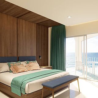 Royal Uno &mdash; Sample Bedroom