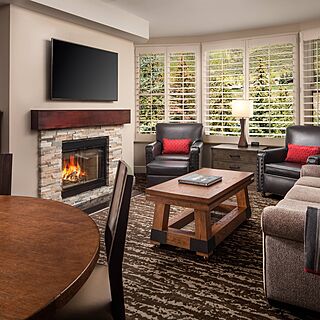 Marriott's StreamSide at Vail - Birch, Douglas, and Evergreen — Sample Living Area - Evergreen Building
