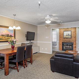 Sweetwater Lift Lodge Resort — Sample Living Area