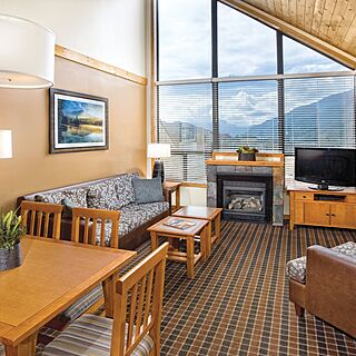 WorldMark Whistler Sundance — Sample Living Area