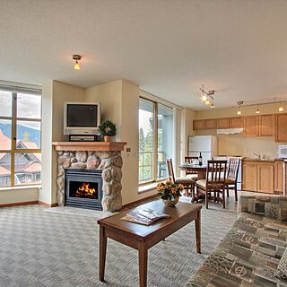 WorldMark Whistler Sundance — Sample Living Area
