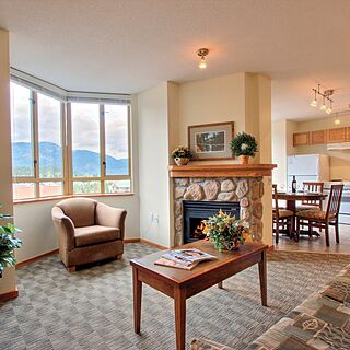 WorldMark Whistler Sundance — Sample Living Area
