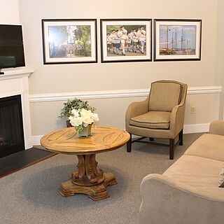 The Townes at King's Creek Plantation — Sample Living Area