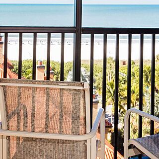 Eagle's Nest Beach Resort — Sample Villa Balcony