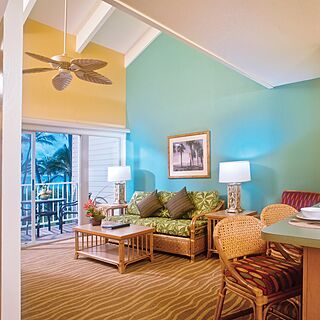WorldMark Kapaa Shore — Sample Living Area