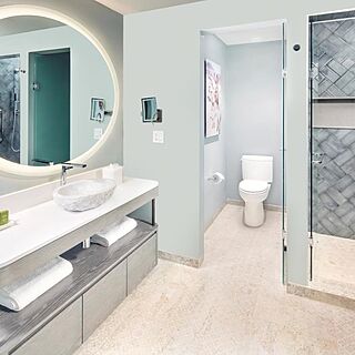 La Pacifica Los Cabos, a Hilton Club — Sample Bathroom