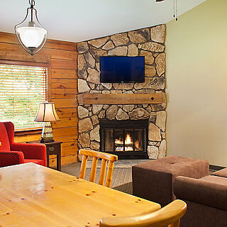 Christmas Mountain Village — Sample Living Area
