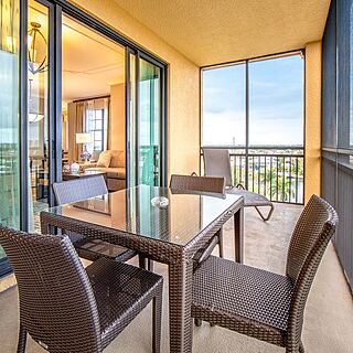 Holiday Inn Club Vacations Marco Island - Sunset Cove Resort — Sample Balcony