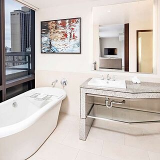 West 57th Street by Hilton Club — Sample Bathroom