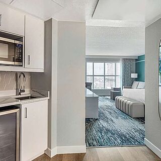 Hilton Grand Vacations at the Flamingo — Sample Kitchen