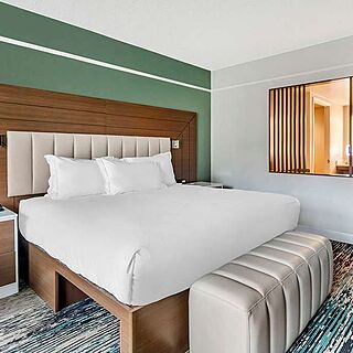 Hilton Grand Vacations at the Flamingo — Sample Bedroom