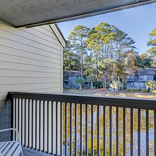 Ocean Cove Club at Palmetto Dunes &mdash; Sample Balcony