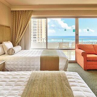 Waikiki Marina Resort at the Ilikai — Sample Bedroom