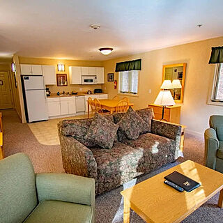 Attitash Mountain Village &mdash; Sample Living Area