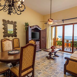 Hacienda Encantada Resort & Residences — Hacienda One-Bedroom Master Suite Living Area