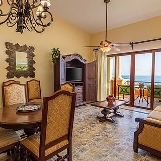 Hacienda Encantada Resort & Residences — Hacienda Presidential Two-Bedroom Suite Living Area