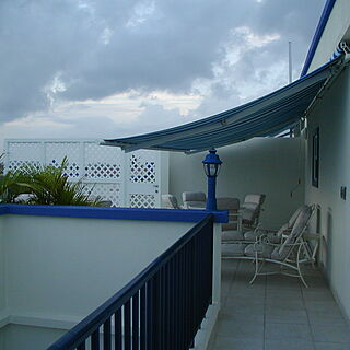 Flamingo Beach Villas — II - Unit Patio