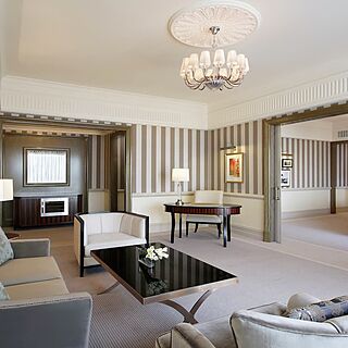 Habtoor Palace Dubai — Sample Living Area