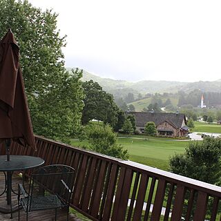 Sky Valley Resort — Sample Balcony
