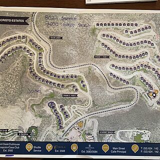 Villa Map for Montecristo
