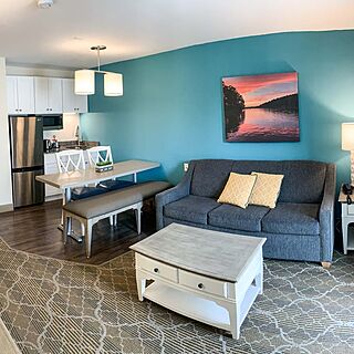 Riverview Resort — Sample Living Area