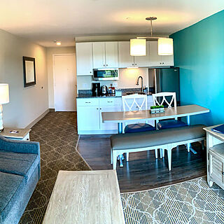 Riverview Resort — Sample Living Area