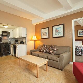 Legacy Vacation Club Brigantine Beach — Sample Living Area