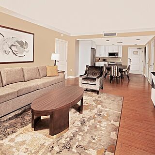 Parc Soleil by Hilton Grand Vacations — Sample Living Area