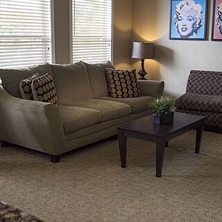 The Gardens &mdash; Sample Living Area
