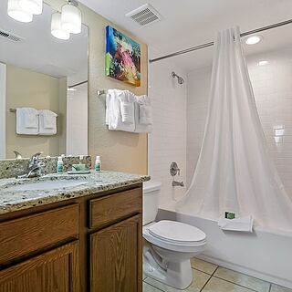 Silver Lake Resort — Sample Bathroom