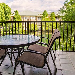 Silver Lake Resort — Sample Balcony