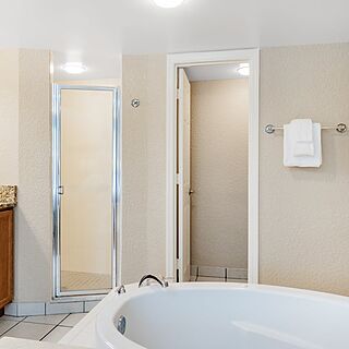 Vacation Villas at Fantasy World II — Sample Bathroom