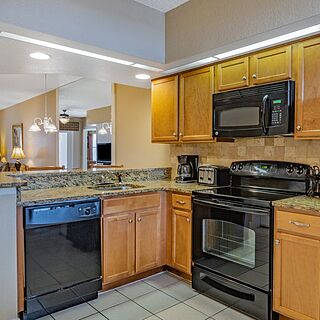 Vacation Villas at Fantasy World II — Sample Kitchen