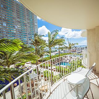 The Modern Honolulu — Sample Balcony