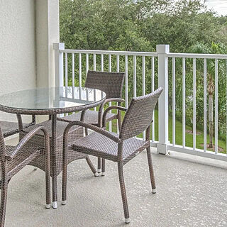 Villas at Summer Bay Orlando — Sample Balcony