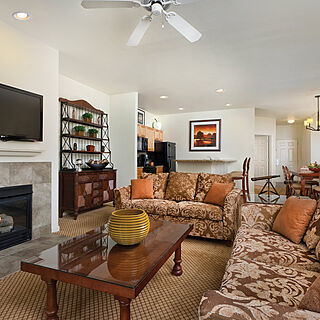 WorldMark Lake of the Ozarks — Sample Living Area