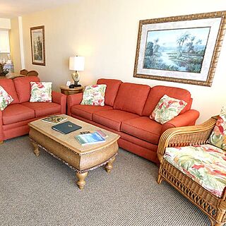 The Surf Club of Marco — Sample Living Area