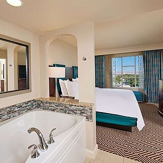 Hilton Grand Vacations on Paradise &mdash; Sample Bathroom