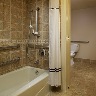 Hilton Grand Vacations on Paradise &mdash; Sample Bathroom
