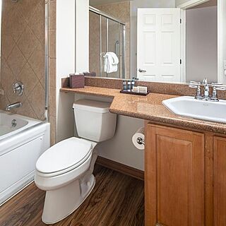 Tahiti Resort — Sample Bathroom