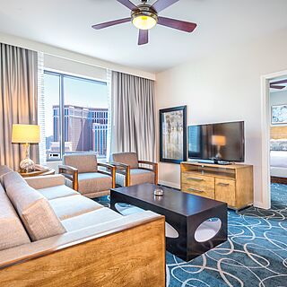 Club Wyndham Desert Blue — Sample Living Area