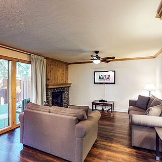 North Lake Lodges & Villas — Sample Living Area