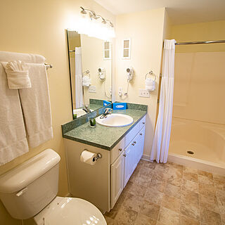 Sandcastle Village II &mdash; Sample Bathroom