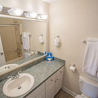 Waterwood Townhomes &mdash; Sample Bathroom